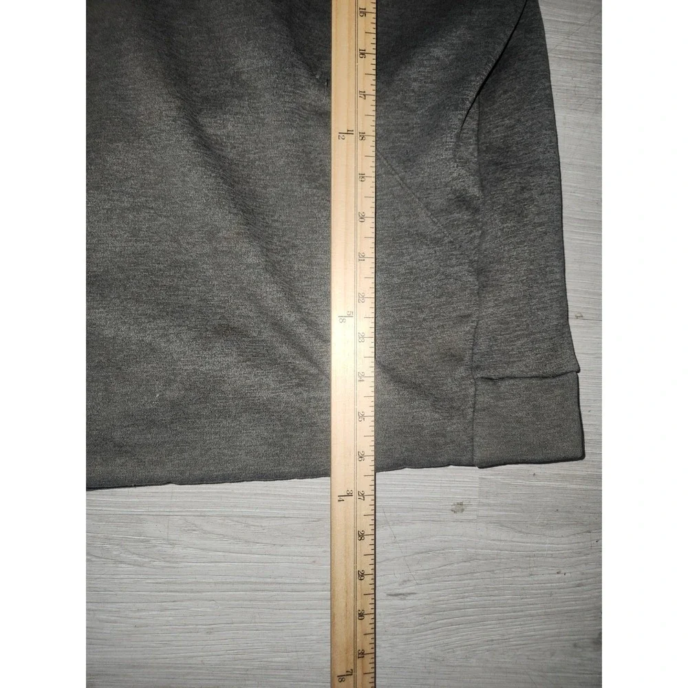 Nike Therma-FIT Hoodie XL Gray Heather Fleece Pullover Sweatshirt‎ 912875-071